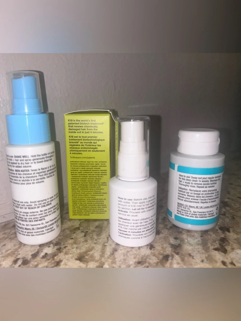 K18 Bundle - 3 Items - Biomimetic Hairscience